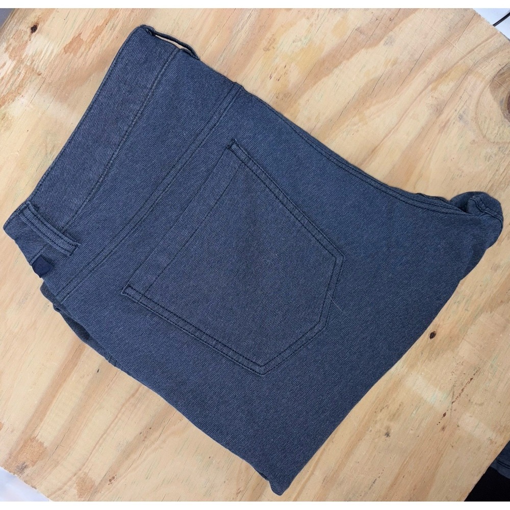 Lululemon ABC Pant Jeans Slim Tech Canvas Heather Blue Golf Stretch Men's 36x32